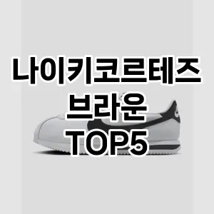 나이키코르테즈브라운의 매력을 느낄 수 있는 Top 5 추천!