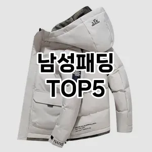 남성패딩의 매력을 느낄 수 있는 Top 5 추천!