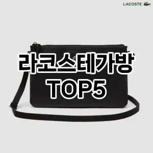 라코스테가방의 매력을 느낄 수 있는 Top 5 추천!