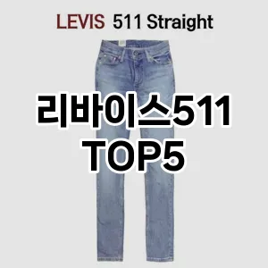 리바이스511의 매력을 느낄 수 있는 Top 5 추천!