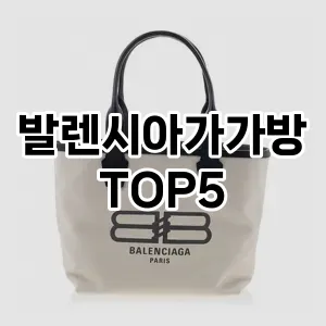 발렌시아가가방의 매력을 느낄 수 있는 Top 5 추천!