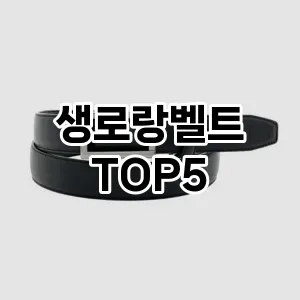 생로랑벨트의 매력을 느낄 수 있는 Top 5 추천!