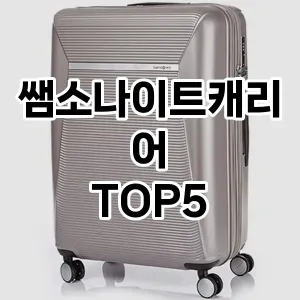 쌤소나이트캐리어의 매력을 느낄 수 있는 Top 5 추천!