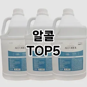 청결과 위생을 위한 필수템! 알콜 Top 5 추천으로 안전하게 관리하세요!