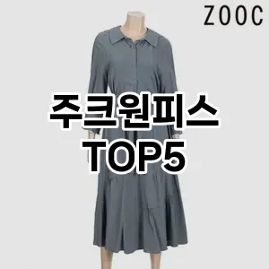 우아함을 더해줄 주크원피스 Top 5 추천!