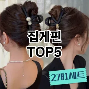 집게핀의 매력을 느낄 수 있는 Top 5 추천!