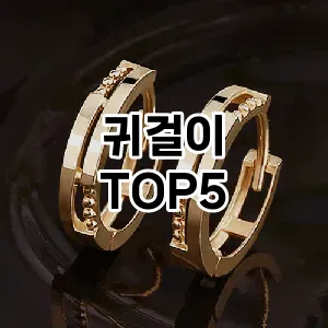 올해의 히트템 귀걸이 추천 Top 5! 놓치면 후회할 선택!