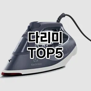 트렌드 선도 다리미 추천 Top 5! 스타일과 가치를 더하다!
