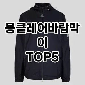 당신의 스타일을 돋보이게 할 몽클레어바람막이 Top 5 추천!