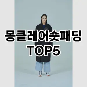 올해의 히트템 몽클레어숏패딩 추천 Top 5! 놓치면 후회할 선택!