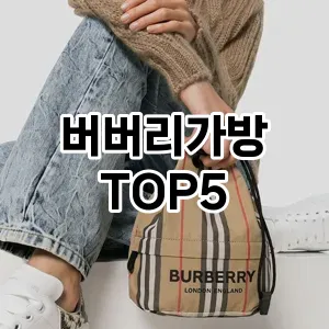 완벽한 선택! 지금 버버리가방 추천 Top 5로 만나보세요!
