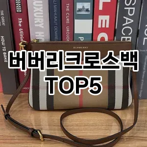 올해의 히트템 버버리크로스백 추천 Top 5! 놓치면 후회할 선택!