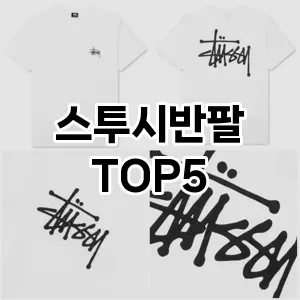 당신의 스타일을 돋보이게 할 스투시반팔 Top 5 추천!