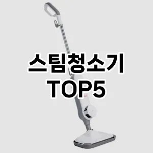 핫한 인기템 스팀청소기 추천 Top 5! 구매 전 꼭 확인하세요!