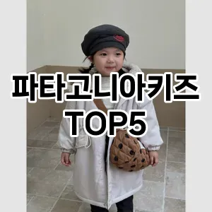 스타일을 업그레이드하세요! 트렌드 파타고니아키즈 추천 Top 5!