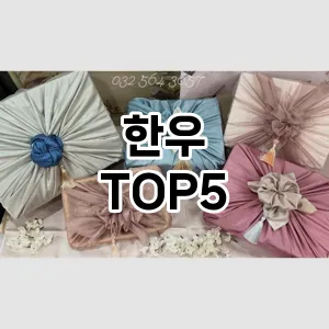 올해의 히트템 한우 추천 Top 5! 놓치면 후회할 선택!