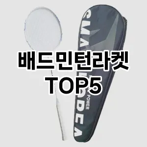 스타일을 업그레이드하세요! 트렌드 배드민턴라켓 추천 Top 5!