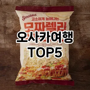 핫한 인기템 오사카여행 추천 Top 5! 구매 전 꼭 확인하세요!