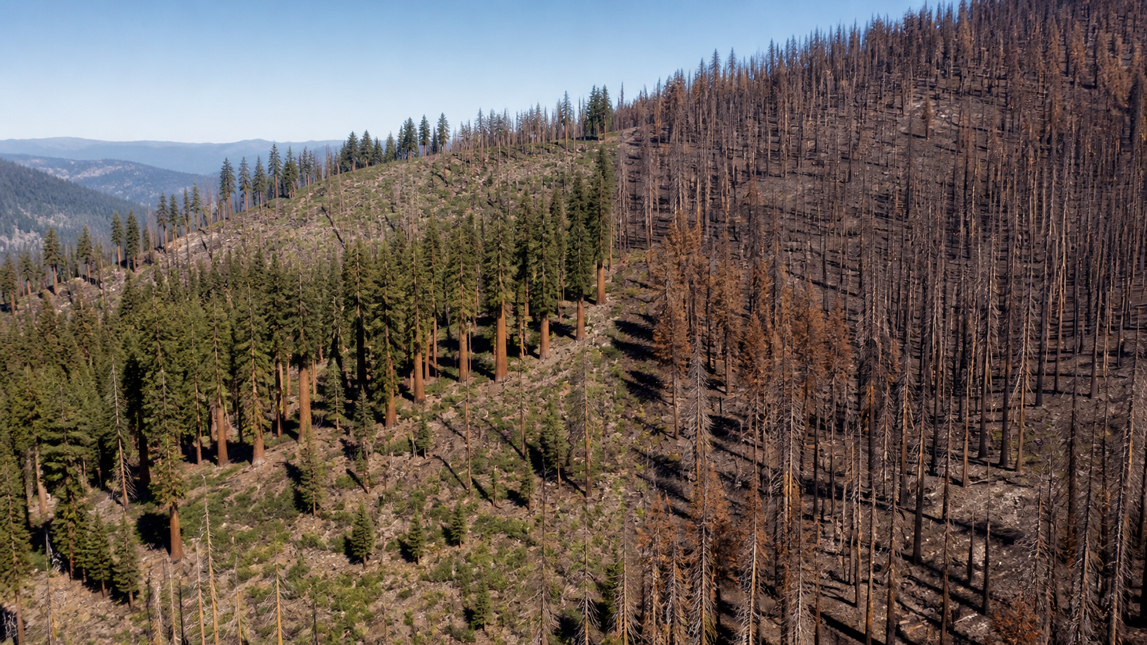 Sequoias trong các khu rừng được đốt trước có khả năng sống sót sau một vụ cháy rừng lớn cao gấp bốn lần.