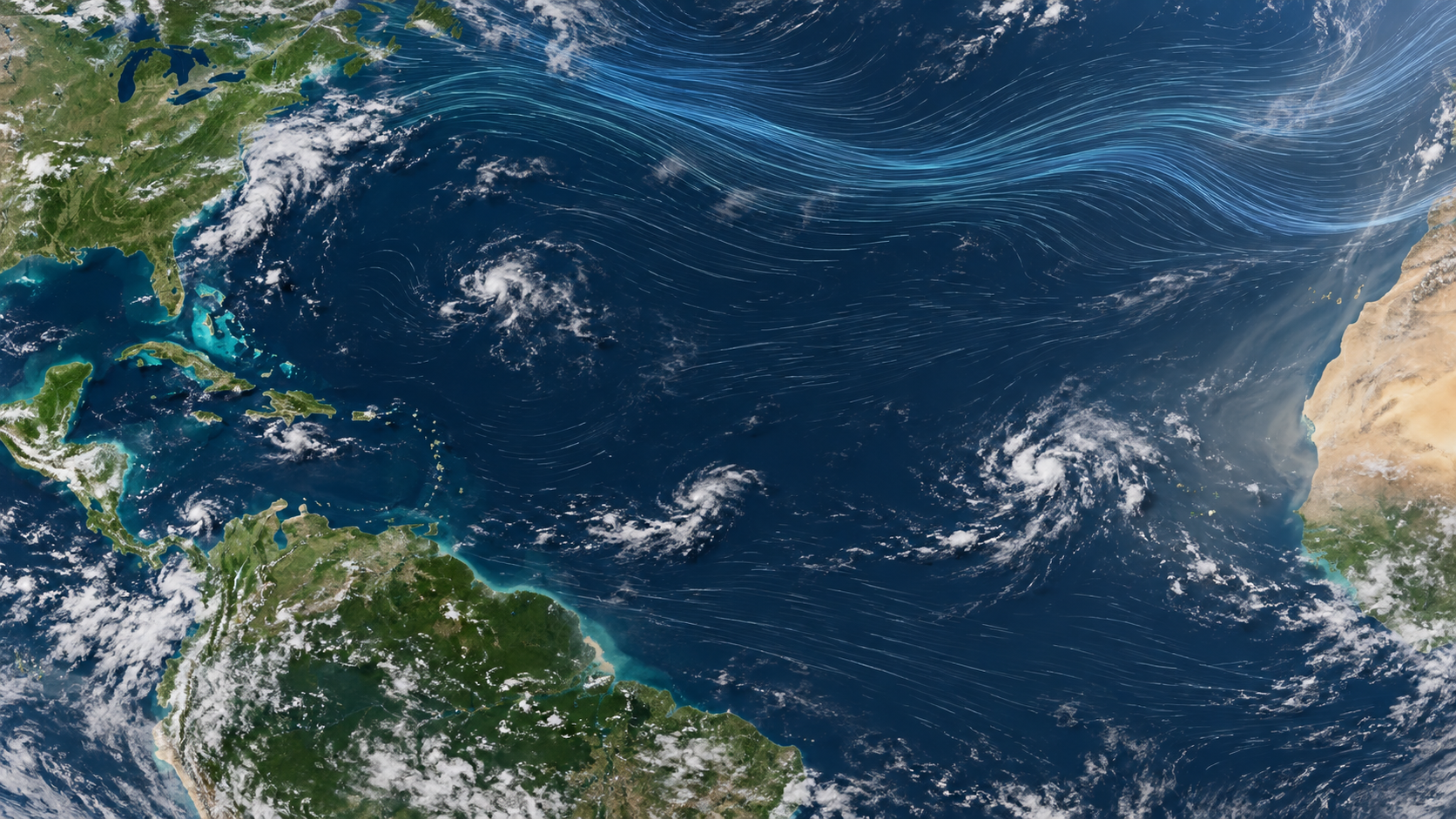 The Atlantic went later without a hurricane than any satellite-era season