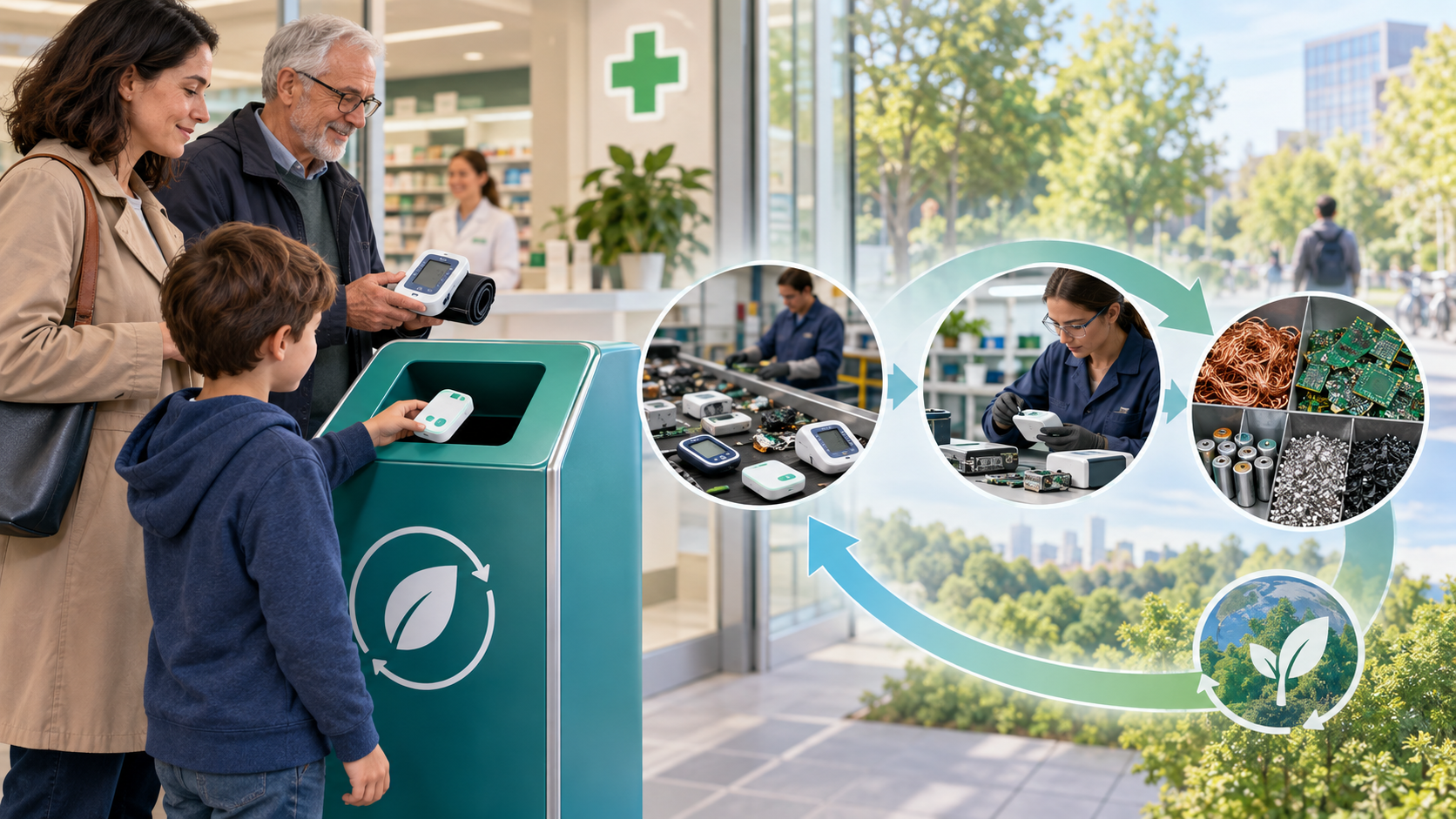 ¿Pueden volver los dispositivos sanitarios? Piloto de 25 puntos en tres países europeos