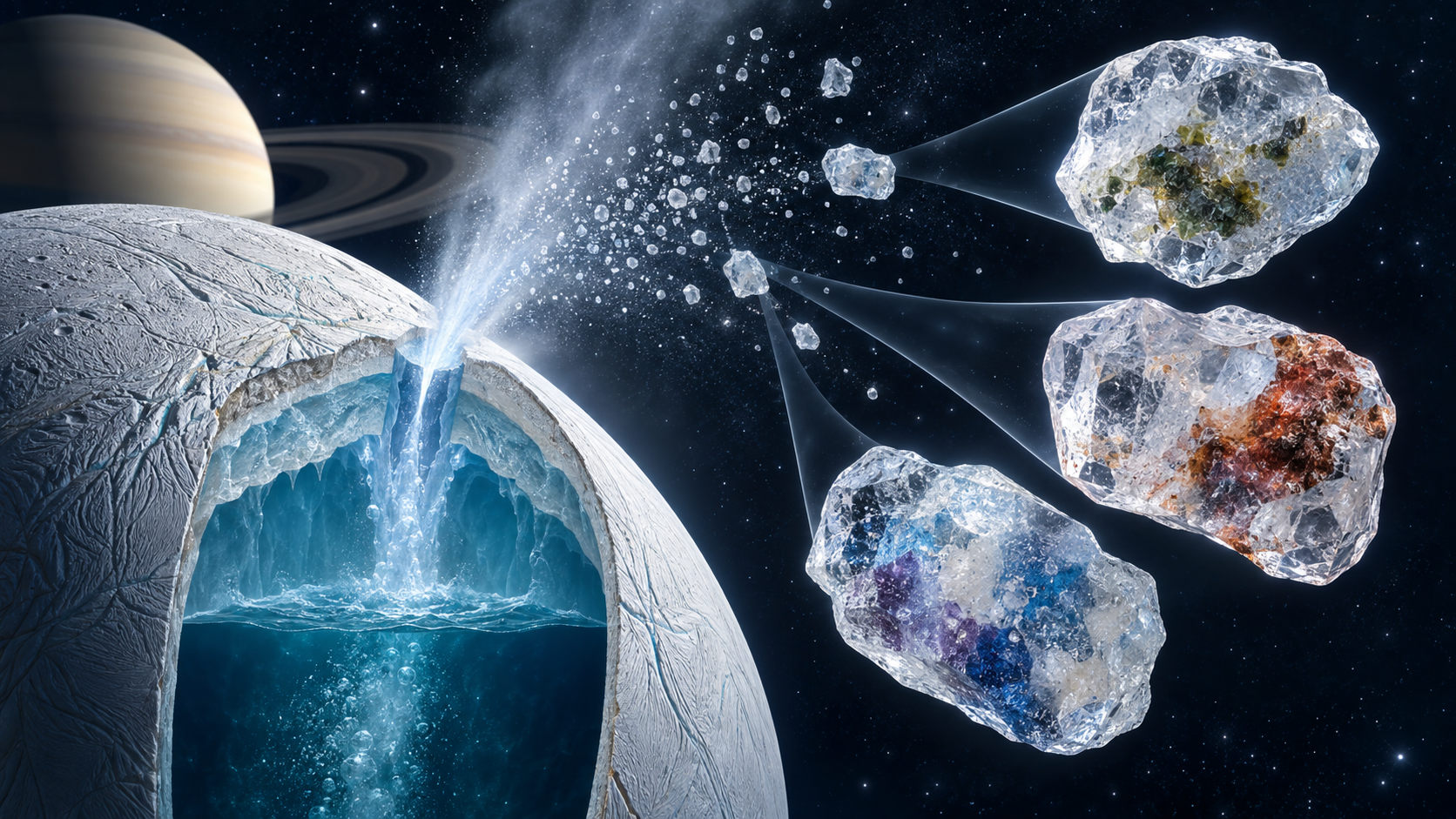Enceladus ice grains are not average scoops of its ocean