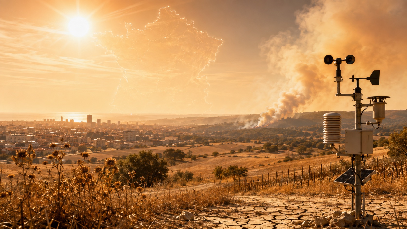 フランスの2026年夏は平均24.0℃、1900年の観測開始以来で最高