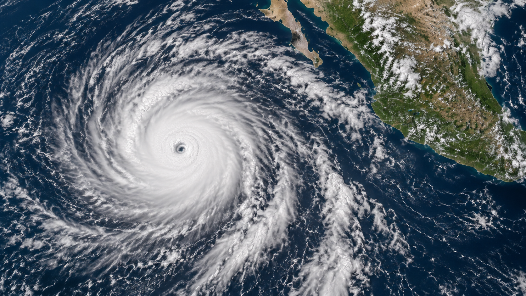 Hurricane Polo intensified by 90 kt in 24 hours and reached Category 5