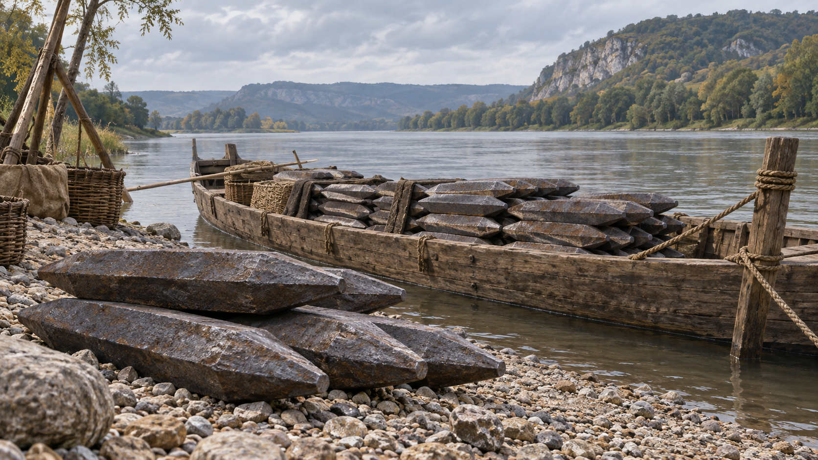 Một tấn sắt thời Đồ sắt ở sông Danube đủ cho khoảng 500 thanh kiếm
