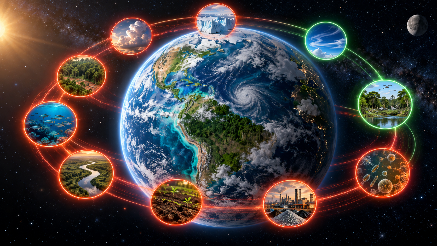 Chequeo de Salud Planetaria 2026: siete de nueve límites fuera del rango seguro