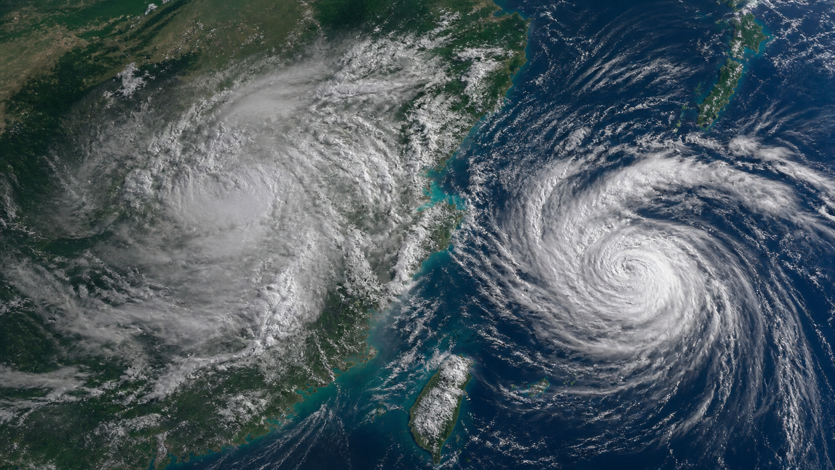 Typhoon Saudel weakened over land, then redeveloped at sea — heavy-rain risk for southeastern China