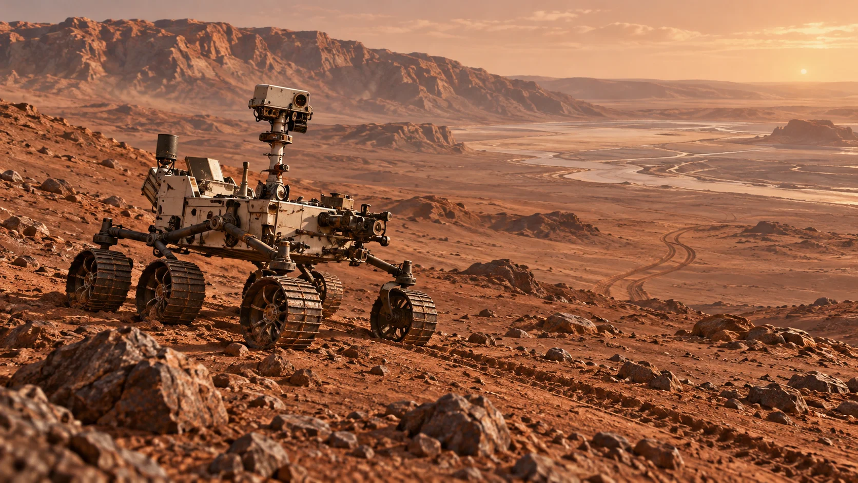 Perseverance reaches 45.22 km, setting an off-world driving record