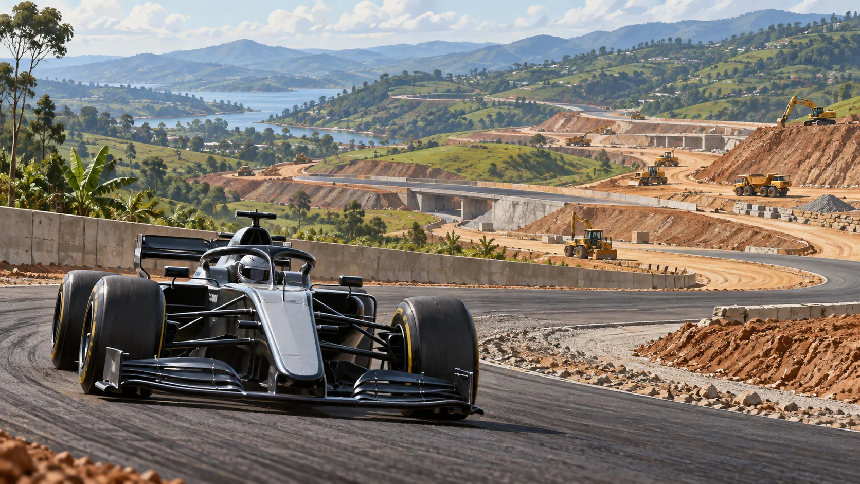 F1 firma un acuerdo de diez años con Ruanda: debut previsto a principios de los años 2030