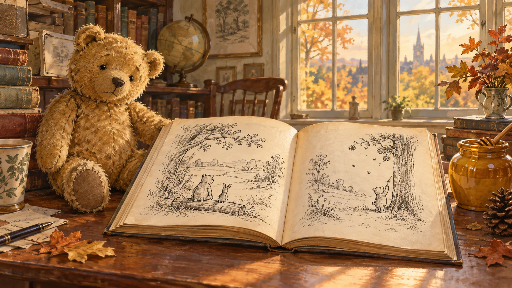 Winnie-the-Pooh’s first book turns 100: a return to its words and drawings