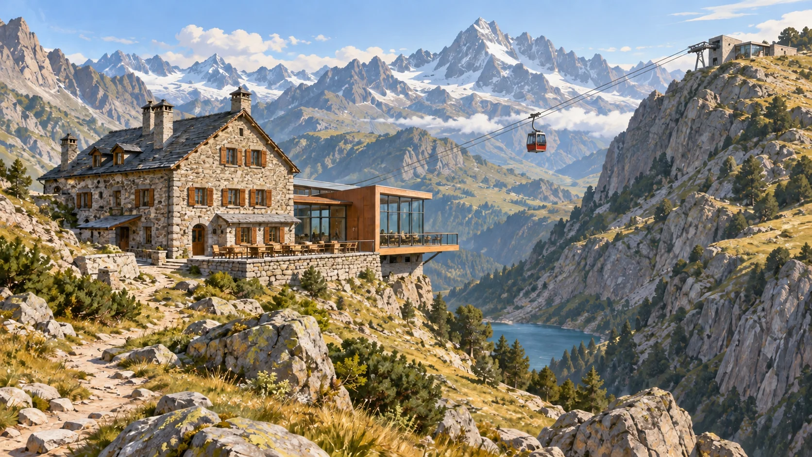 Vuelve un hotel a 2.620 metros en los Pirineos