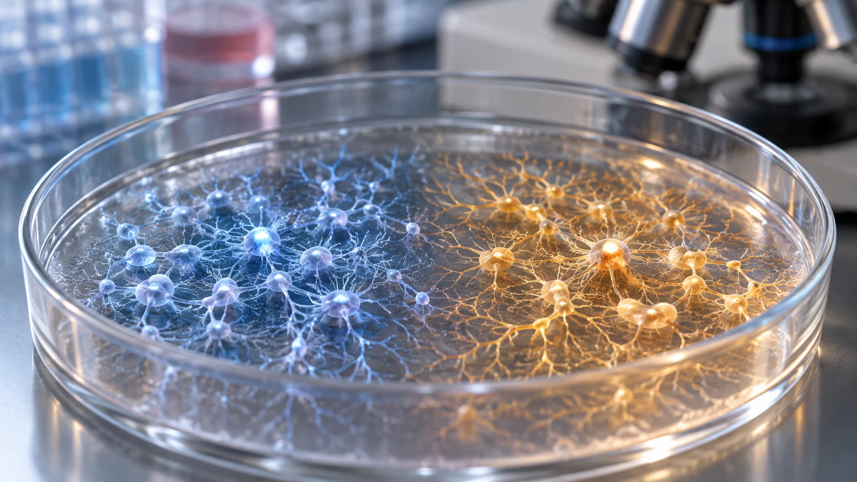 Brain development may begin with two distinct cell lineages