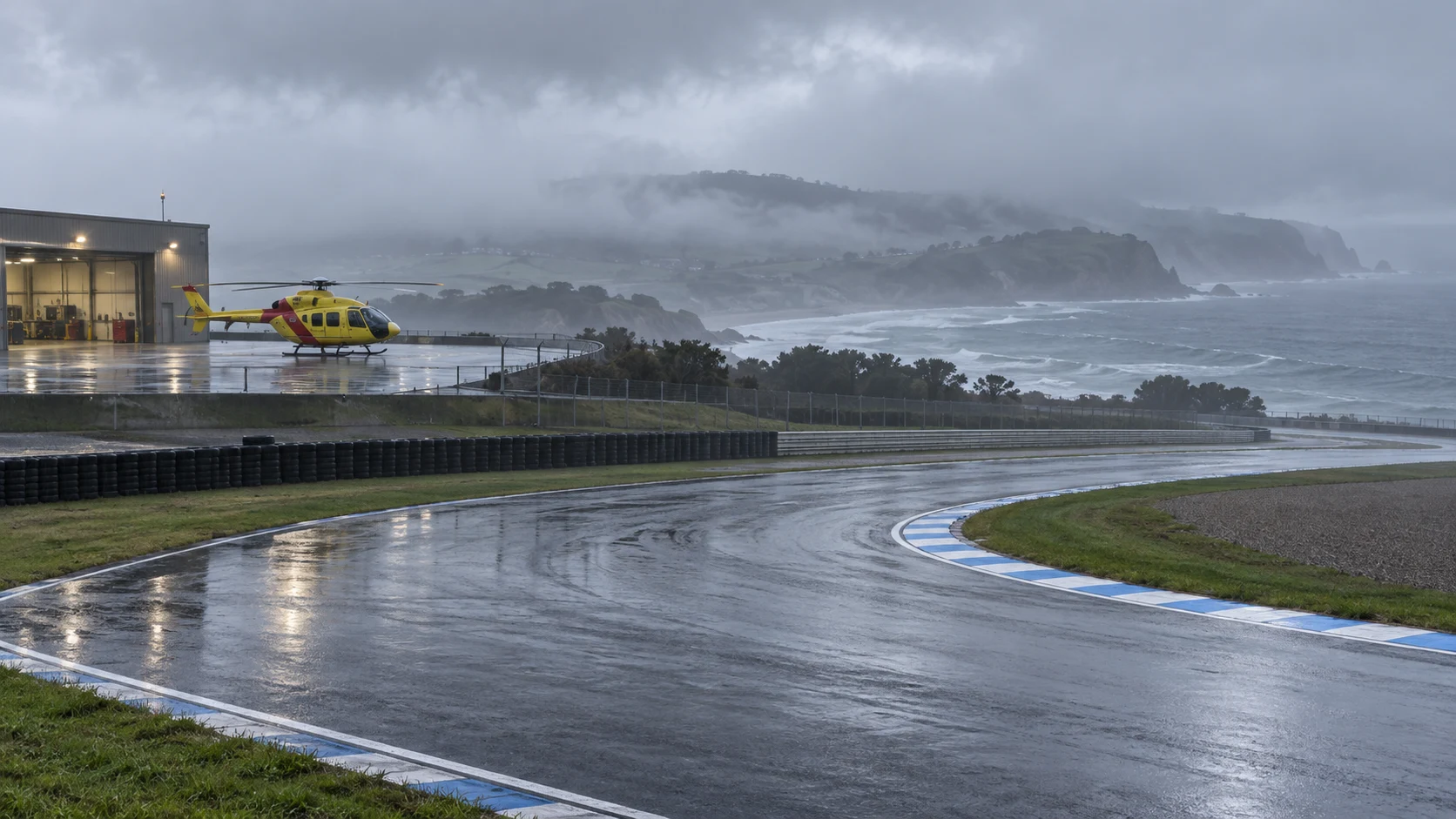 Tầm nhìn của trực thăng y tế khiến MotoGP Phillip Island bị hủy