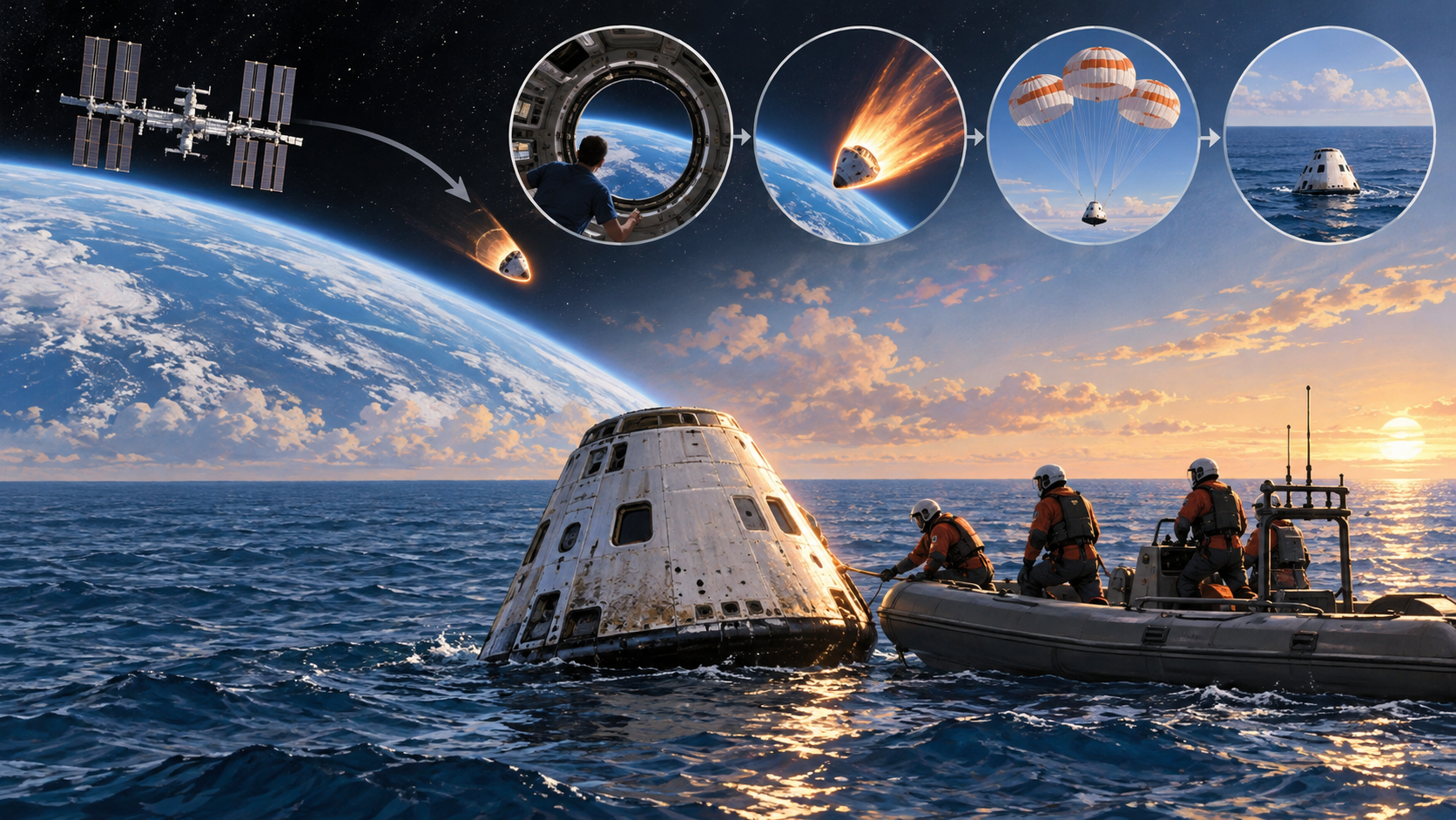 237 días en el espacio: Adenot vuelve a Colonia tras un récord europeo