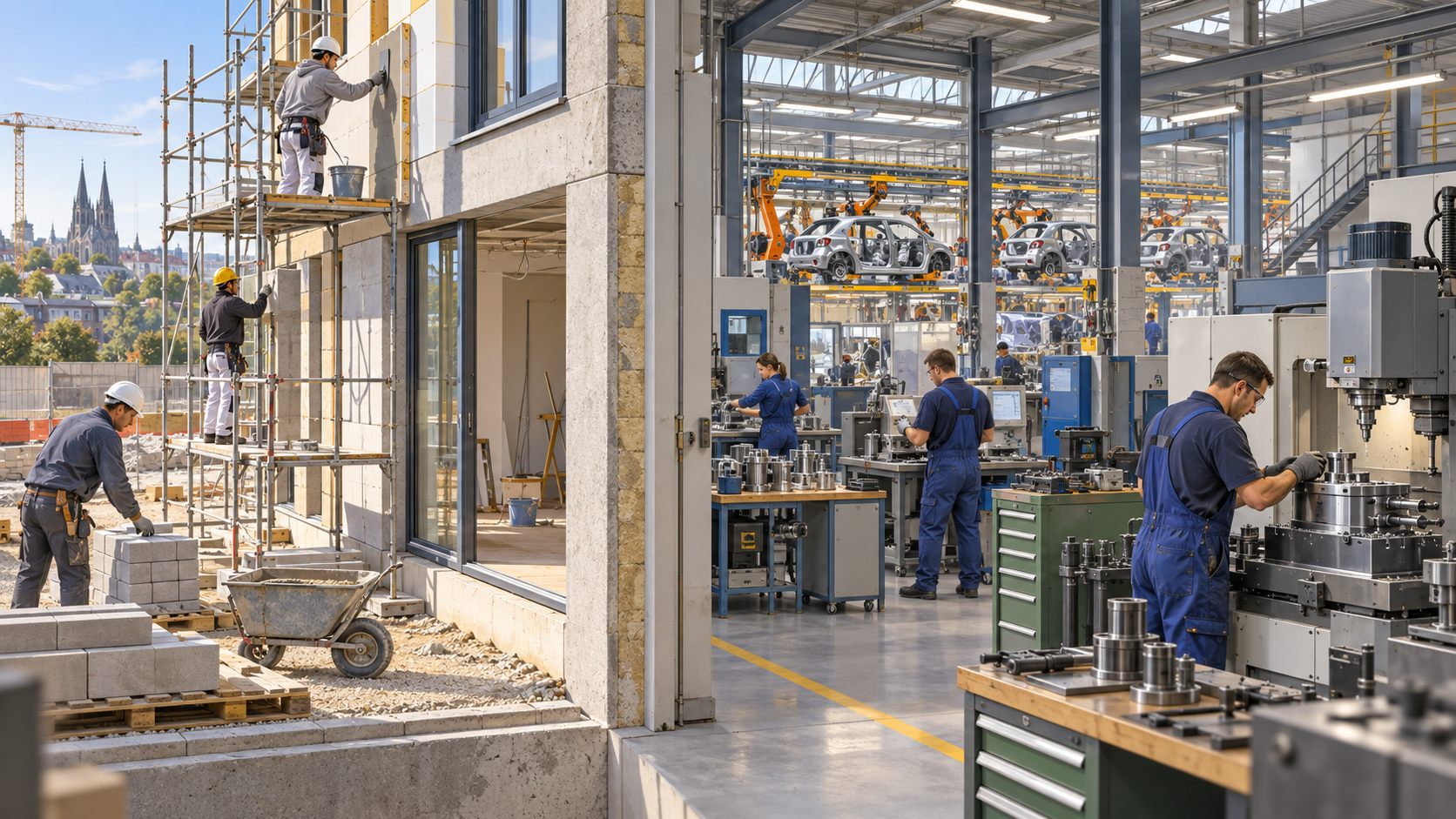 German production rose 2.0% in August; without construction and energy, 0.6%